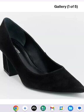 Vince Camuto Suede Pump-Halienda-Black-8M-NEW-A659435